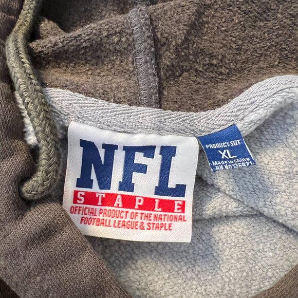 NFL x Staple Gray Detroit Lions Hoodie NWOT XL - Picture 2 of 2